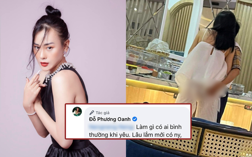 Bị antifan phản ánh về hành động tình tứ với Shark Bình, Phương Oanh lên tiếng: “Làm gì có ai bình thường khi yêu”