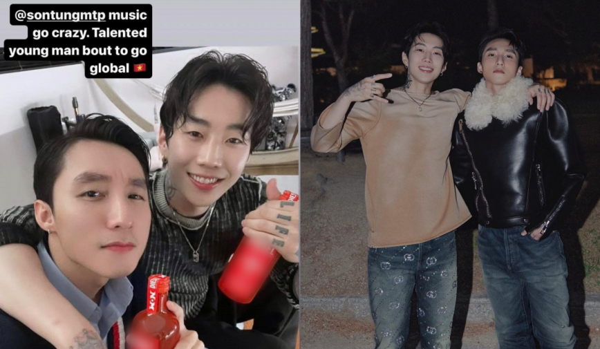 Sau nhiều 'hint' thả thính nhau trên mạng, Sơn Tùng M-TP và Jay Park gặp nhau khiến fan mong chờ dự án mới