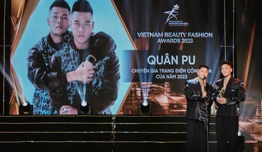 Quân Nguyễn, Pu Lê được xướng tên ở hạng mục Chuyên gia trang điểm của năm