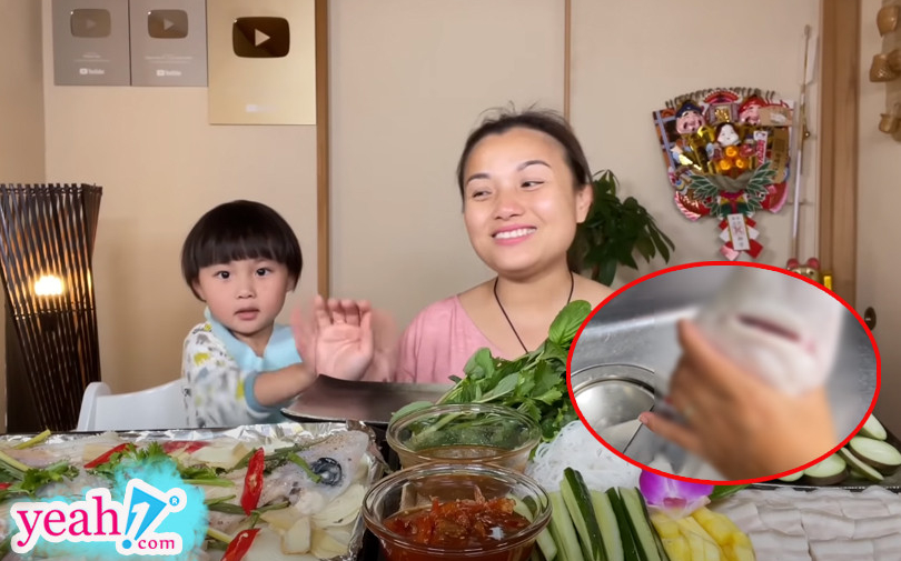 Sau chân gấu, Quỳnh Trần JP tiếp tục làm và ăn cá mập khiến dư luận hoang mang