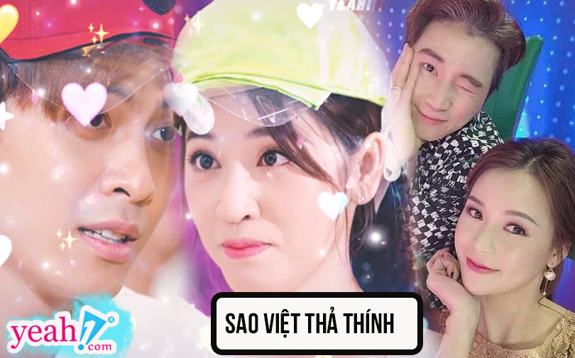 Những màn 'thả thính' của sao Việt trên sóng truyền hình khiến fan 'rụng tim' vì quá đáng yêu