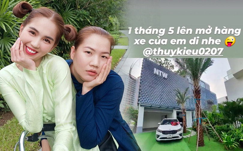 Vừa mua xe 30 tỷ, Ngọc Trinh tiếp tục 'tậu' xế hộp cho trợ lý Thuý Kiều: 'Mới mất trộm 13 tỷ mà chị xài tiền nhẹ tênh vậy?'