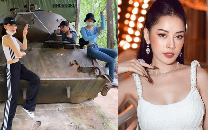 Ngồi lên xe tăng ở Địa đạo Củ Chi chụp ảnh gây tranh cãi, Chi Pu lập tức lên tiếng giải thích