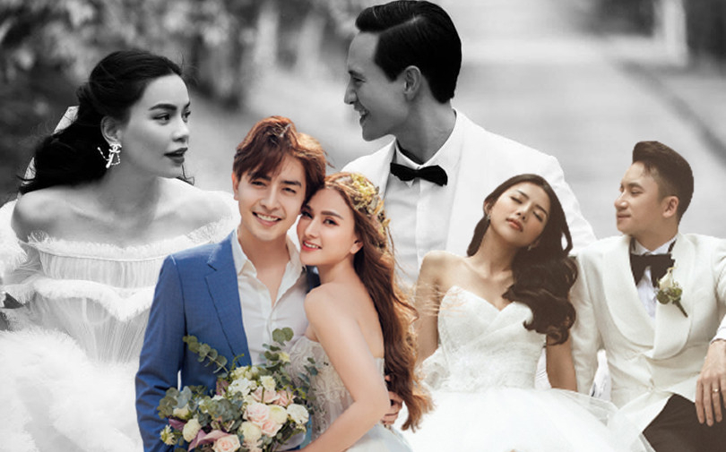 Những bộ ảnh cưới đẹp như mơ, đầy lãng mạn của sao Việt được chụp tại Đà Lạt