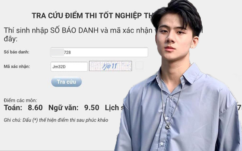 Hotboy Hà Nội thi Ngữ Văn được 9,5 điểm nhưng ngoại hình 10 điểm đúng chuẩn 'con nhà người ta'