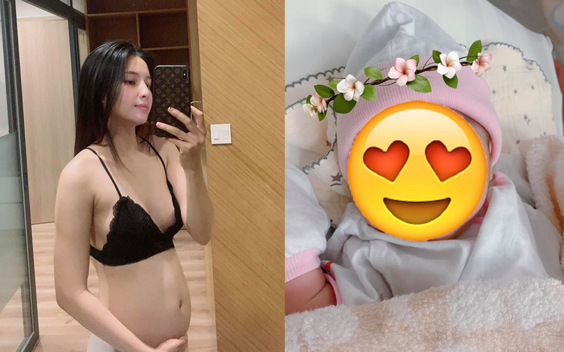 Hotgirl Thiên An xác nhận đã có con gái, công khai hình ảnh quá trình mang thai