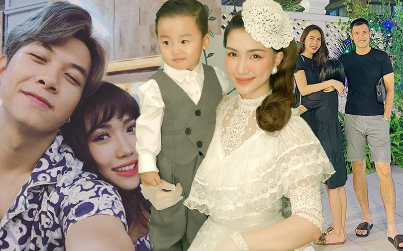 Những cặp đôi 'có con trước cưới sau' của Vbiz: Hoà Minzy muốn 2 con xách váy cưới, Thuỷ Tiên giấu kĩ con gần 10 năm