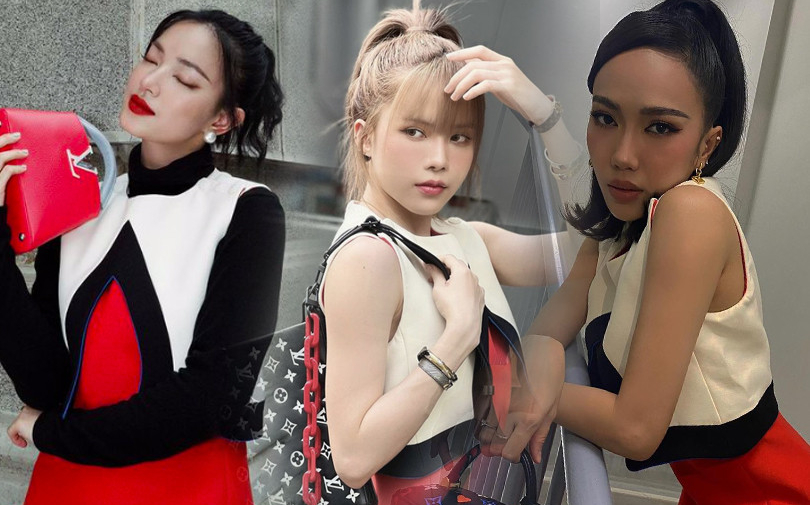 Diệu Nhi lên đồ với chiếc váy từng khiến Thiều Bảo Trâm lao đao vì bị tố 'mượn' của Châu Bùi