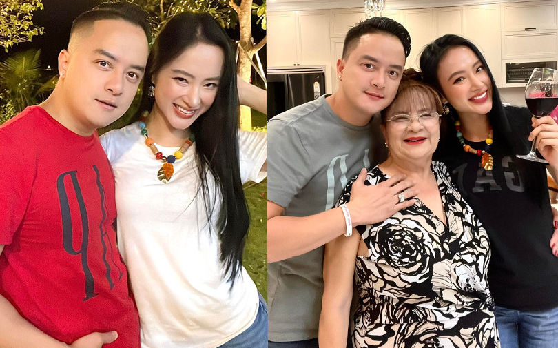 Sau màn yêu chớp nhoáng, Angela Phương Trinh và Cao Thái Sơn hội ngộ, gọi nhau một từ ngọt xớt