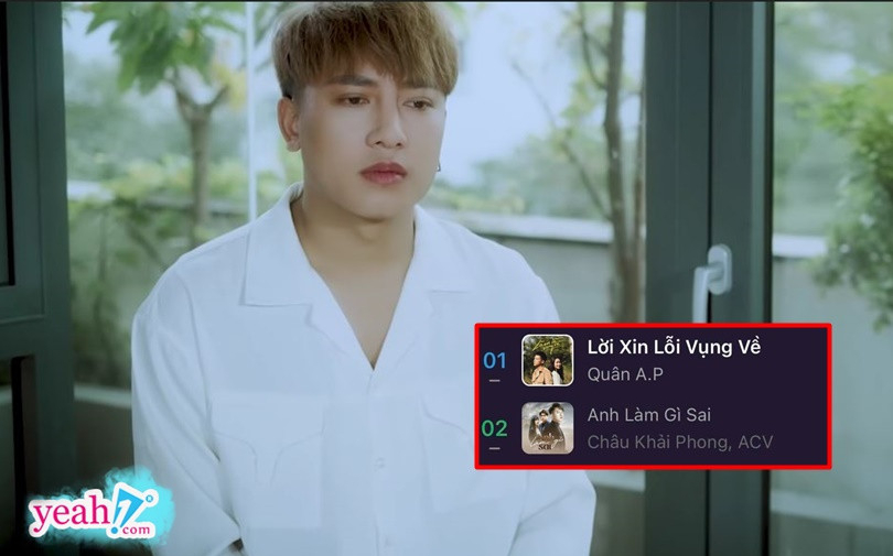 Châu Khải Phong tung MV 'Anh làm gì sai', nhanh chóng lọt top thịnh hành