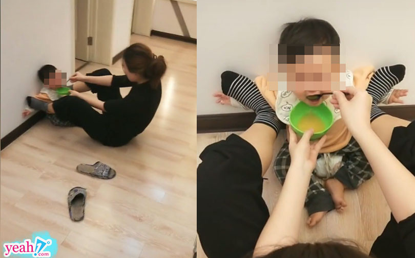 Phương pháp 'dỗ' con ăn thành công của bà mẹ trẻ gây tranh cãi :'Có nên ép trẻ ăn bằng mọi cách ?'