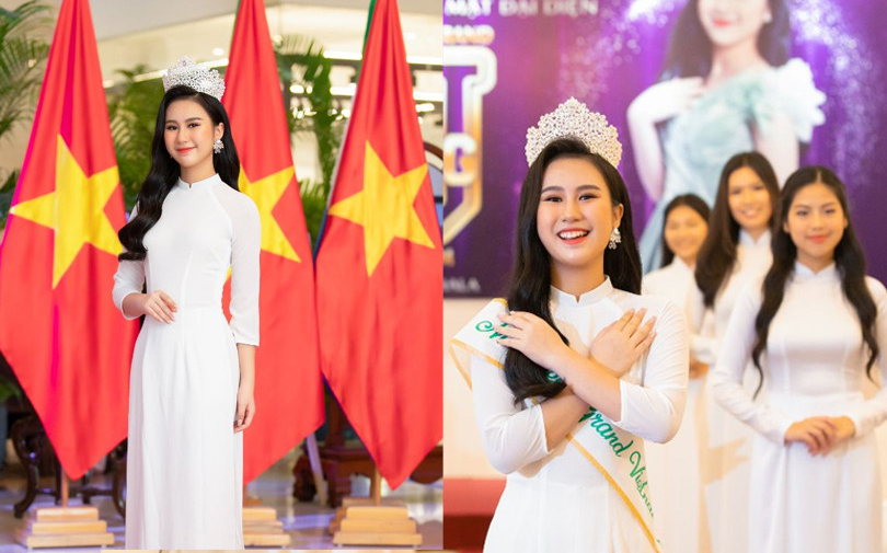 Nữ sinh 14 tuổi đại diện Việt Nam thi Miss Teen Grand International 2022: Nhan sắc nổi bật, giỏi ngoại ngữ