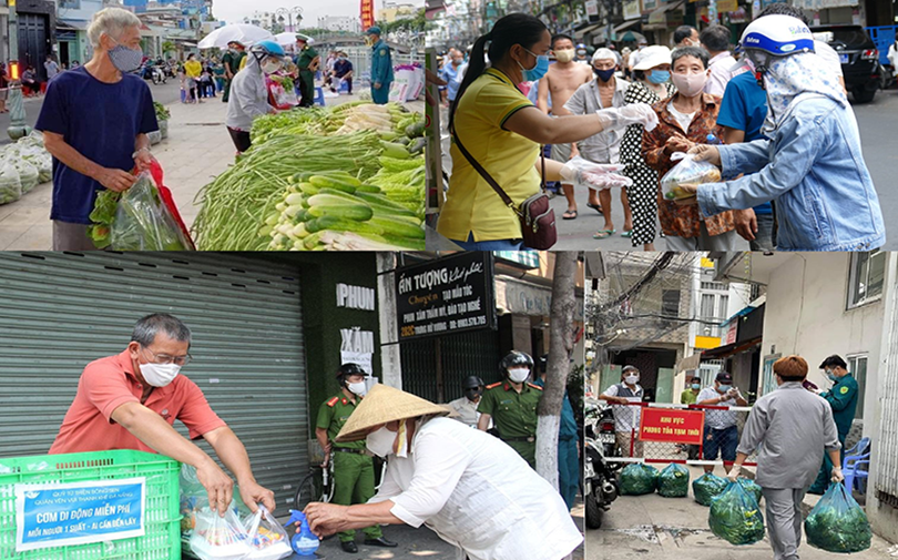 Hàng trăm điểm phát rau miễn phí và bếp từ thiện khắp TP.HCM, tinh thần tương thân tương ái đáng tự hào của người Việt!