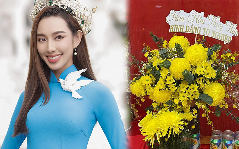 Chuyện tâm linh của Thùy Tiên về lẵng hoa cúng Tổ trước khi sang Thái thi Hoa hậu, tự dự đoán sẽ đăng quang!