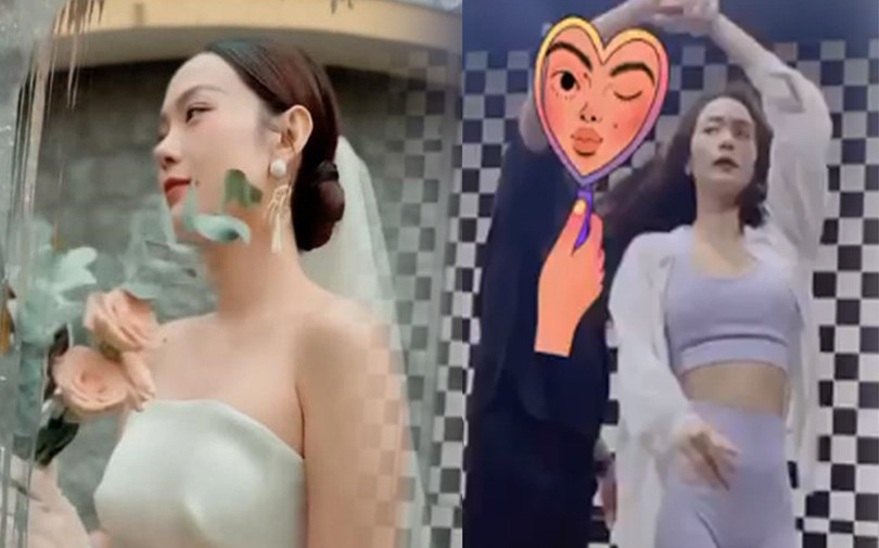Minh Hằng và bạn trai tập nhảy 'first dance' trong đám cưới cổ tích, 'bé Heo' được cưng hết mực thế này