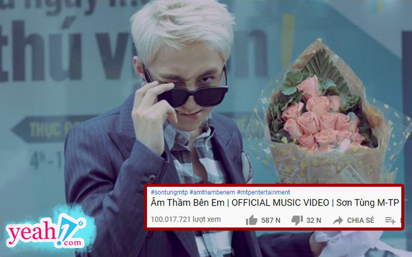 MV 'Âm thầm bên em' của Sơn Tùng M-TP cán mốc 100 triệu view sau 5 năm ra mắt, hoàn thành kỷ lục 'khủng'