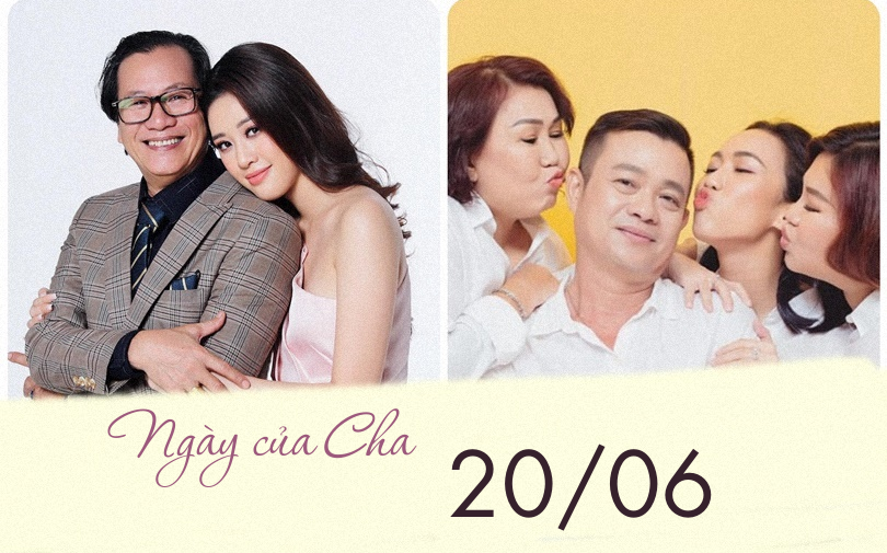 Sao Việt trong 'Ngày của Cha': Hoa hậu Khánh Vân, Diệu Nhi chia sẻ về cha đầy xúc động