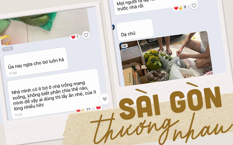 Sài Gòn thương nhau qua mùa đại dịch!