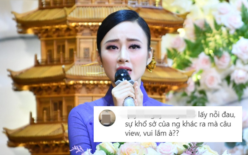 Angela Phương Trinh lại gây tranh cãi khi dùng ảnh người khuyết tật minh họa cho luật nhân quả