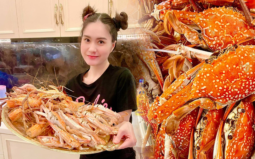 Bị nói đăng cả mâm hải sản to đùng giữa mùa dịch, Đoàn Di Băng đáp trả khiến ai cũng hả hê
