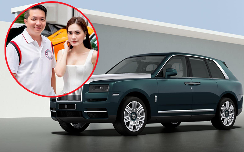 Di Băng vượt mặt Ngọc Trinh, tậu siêu xe Roll Royce 50 tỷ không sợ 'đụng hàng'