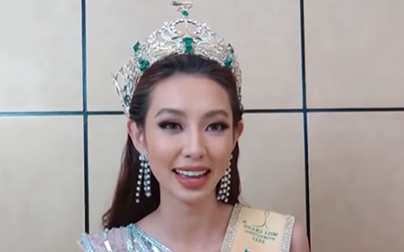 Tân Miss Grand International 2021 - Nguyễn Thúc Thùy Tiên tâm sự thấy nhớ Việt Nam và thèm bông lan trứng muối