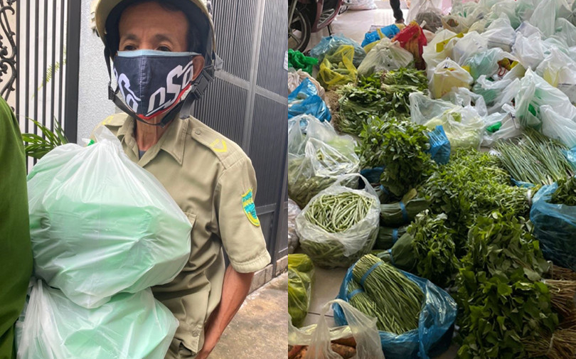 Ấm áp nghĩa tình từ Chợ Rau 0 đồng của Hoa hậu Môi trường Việt Nam giữa tâm dịch