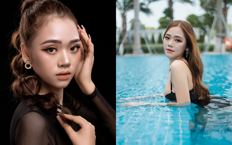 Nữ sinh 19 tuổi nói gì về việc đứng đầu bình chọn ở Hoa hậu Hoàn vũ Việt Nam