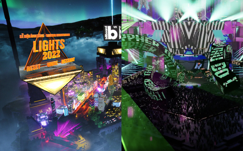 Dàn sao SM “hạ cánh” tại Virtual Lights Countdown 2022