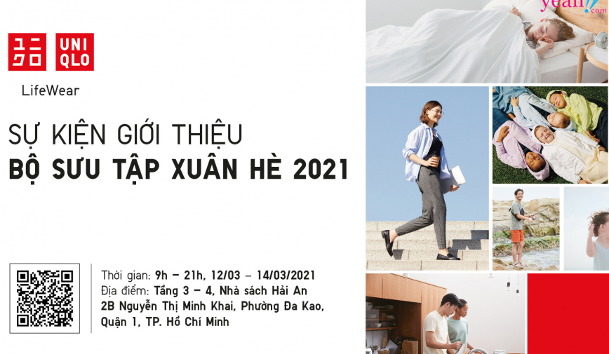 Sự kiện Giới thiệu BST Xuân Hè 2021 của UNIQLO diễn ra từ ngày 12-14/03 với điểm nhấn là chuỗi talk show đặc biệt