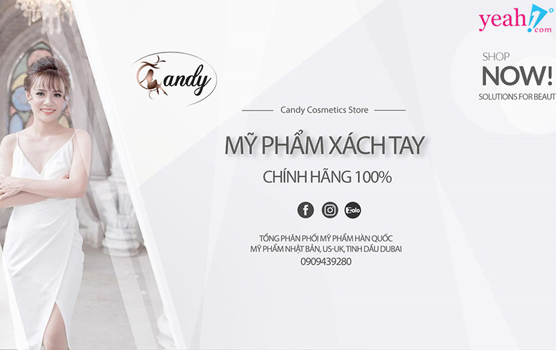 Candy Cosmetic Store và câu chuyện thành công nhờ kiên trì theo đuổi đam mê