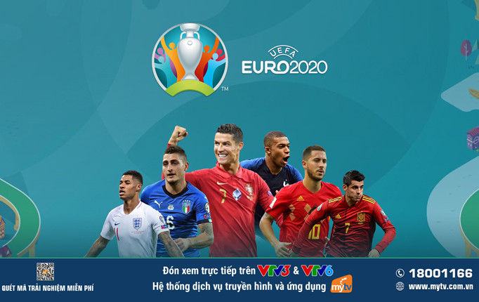 Tâm điểm thể thao hè 2021 - Cùng MyTV “lăn” theo trái bóng “Uniforia” của UEFA Euro 2020