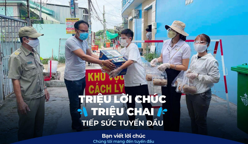 Cảm động trước hàng ngàn lời chúc cho chiến dịch “Triệu Lời Chúc - Triệu Chai Tiếp Sức Tiền Tuyến' trong 48h phát động