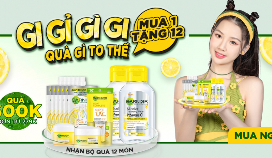 Garnier Vitamin C Serum – Có gì trong chai tinh chất sở hữu “combo vàng” cho da sáng khỏe