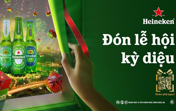 Đón cơn mưa quà tặng chào đón mùa lễ hội kỳ diệu cùng Heineken phiên bản đặc biệt