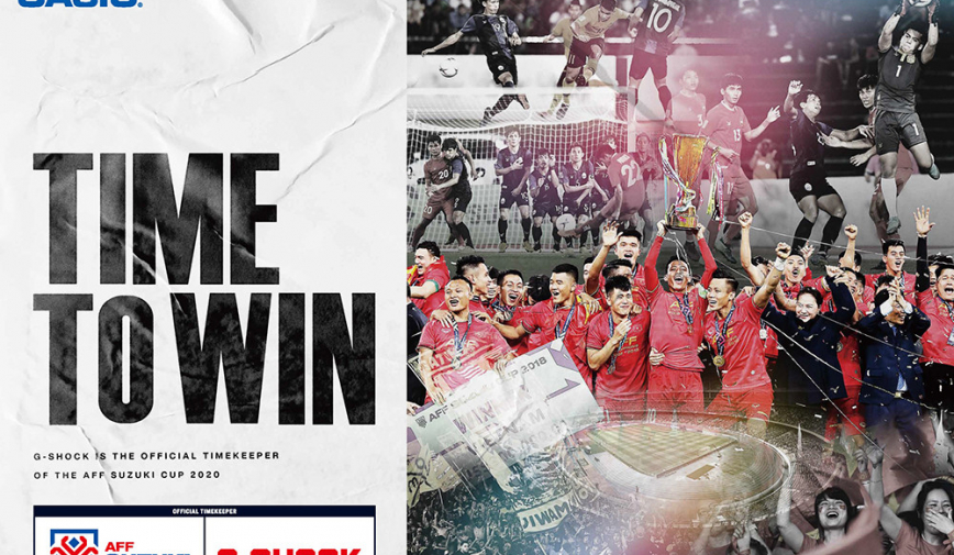 Casio trở thành máy bấm giờ chính thức của giải vô địch bóng đá Đông Nam Á AFF Suzuki Cup  2020