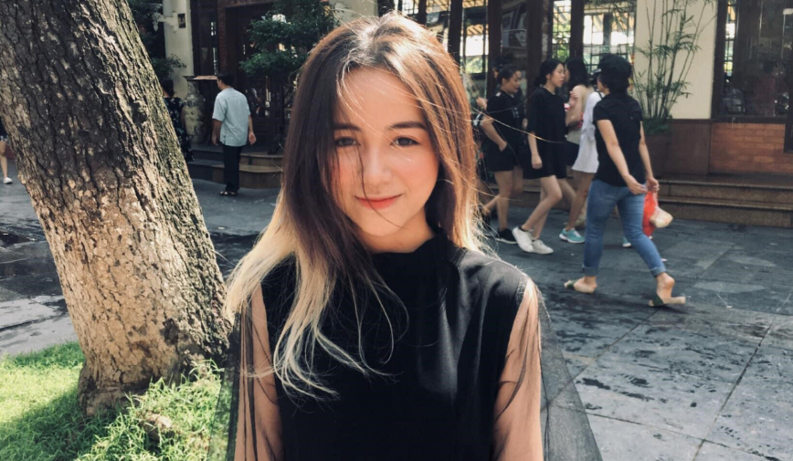 Hotgirl nổi tiếng Hoàng Châu Anh: Nuôi dưỡng vẻ đẹp bằng chính niềm hạnh phúc mỗi ngày
