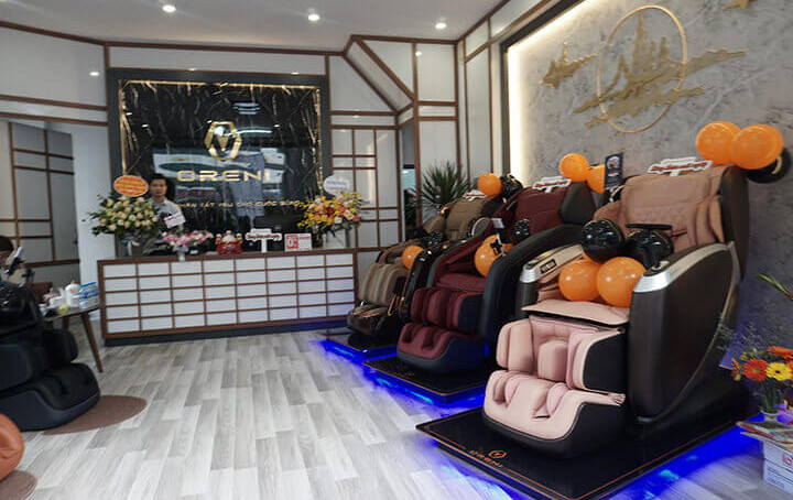 Ghế massage Oreni - Nâng tầm sức khỏe cho cuộc sống viên mãn