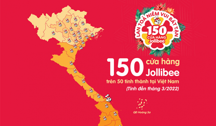 Jollibee sắp khai trương cửa hàng thứ 7 tại Đà Nẵng, thứ 150 ở Việt Nam