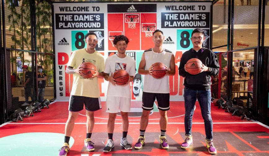 adidas mang Dame 8 khuấy động sân chơi bóng rổ Việt Nam