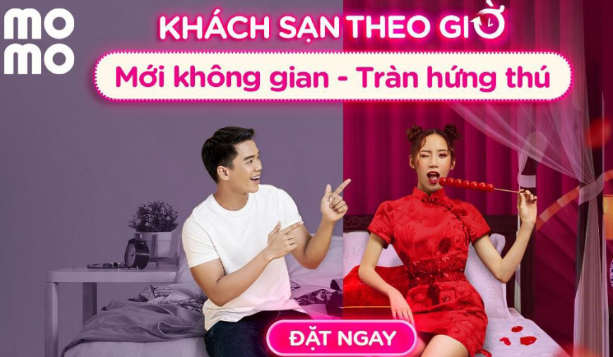 Hẹn hò cuối tuần, tăng vị tình yêu với dịch vụ Khách Sạn Theo Giờ trên MoMo