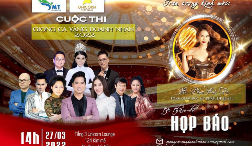 Nữ doanh nhân Phan Anh Thơ – Xuất hiện rạng ngời bên dàn sao nối tiếng