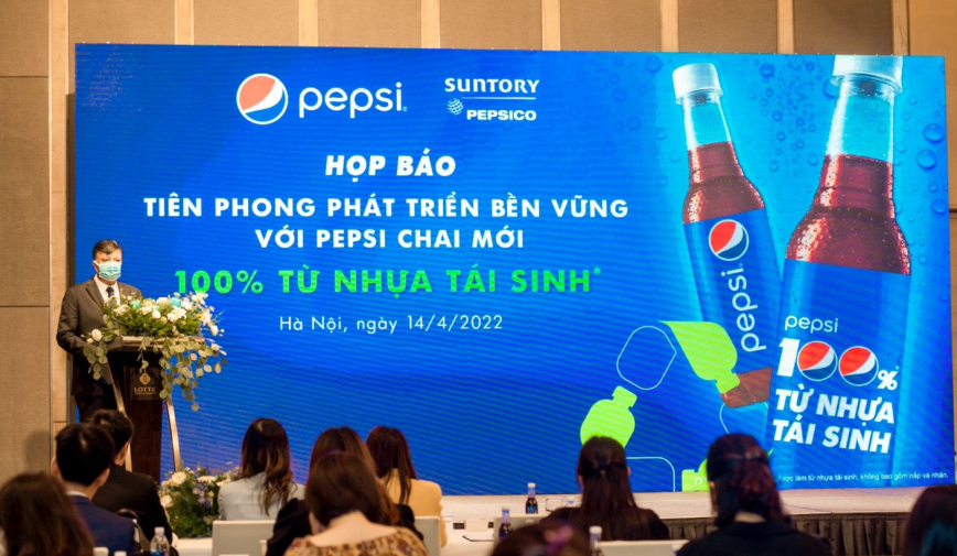 Sản phẩm Pepsi bao bì mới 100% từ nhựa tái sinh và hướng phát triển bền vững của ông lớn ngành giải khát