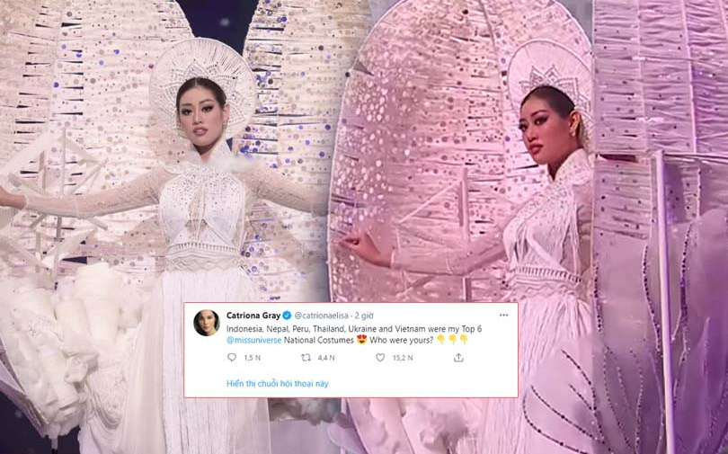 Khánh Vân được Miss Universe 2018 dự đoán 'Kén Em' loạt vào Top 6 National Costumes