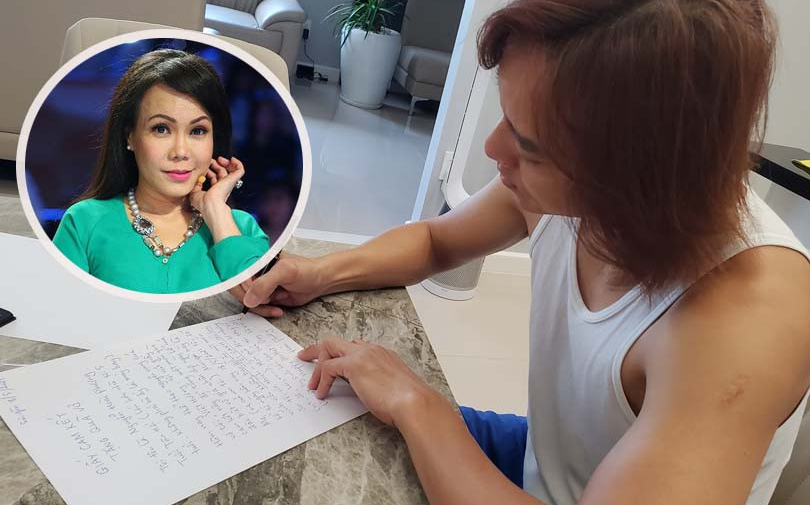 Việt Hương khoe ông xã viết giấy cam kết 'tặng quà', dân tình ngã ngửa khi đọc nội dung