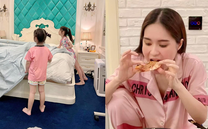 Đoàn Di Băng bị chồng 'bóc phốt' vì tật 'ăn thôi không làm', còn con gái thì thương ba đáo để