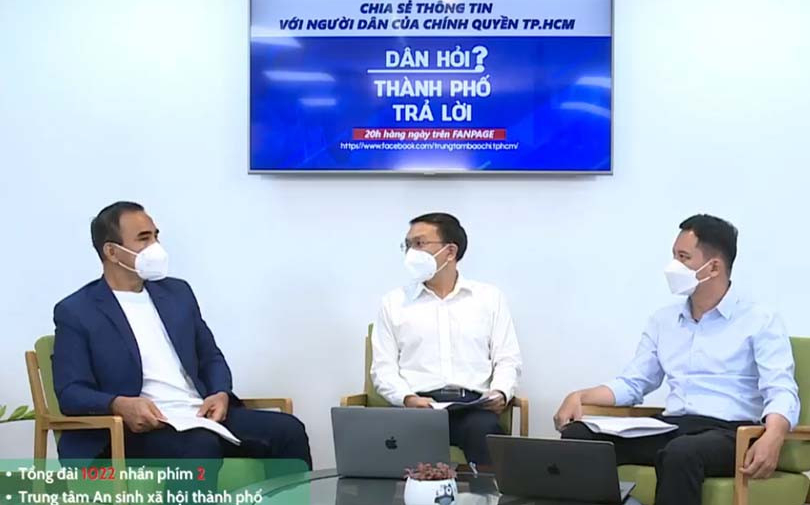 'Dân hỏi - Thành phố trả lời': Giải đáp nhiều thắc mắc và nỗi lo cho người dân tp.HCM