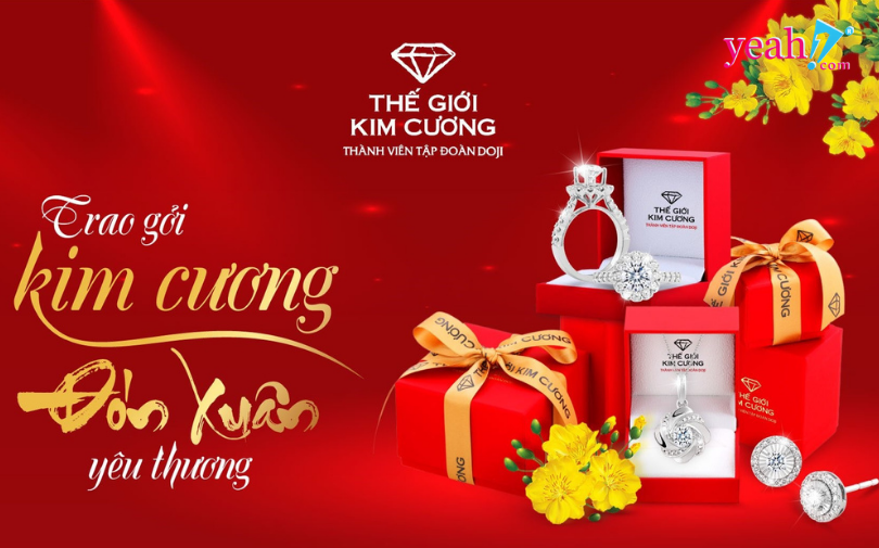 Trao gởi kim cương - Đón xuân yêu thương cùng Thế Giới Kim Cương