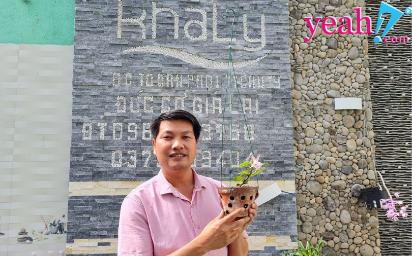 Nguyễn Quốc Tư – Ông chủ sở hữu vườn lan quý hiếm tại Gia Lai