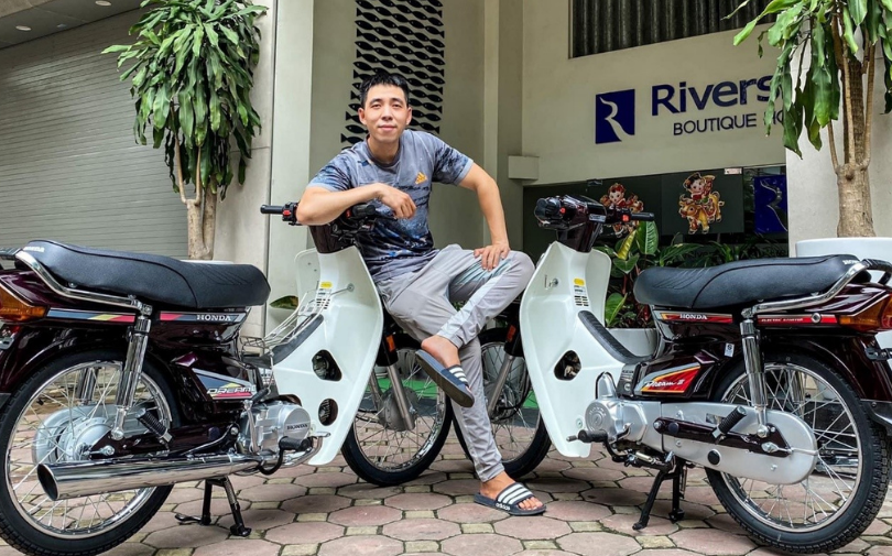 Hành trình sưu tầm những chiếc xe dream biển ngũ quý của chàng trai 9x